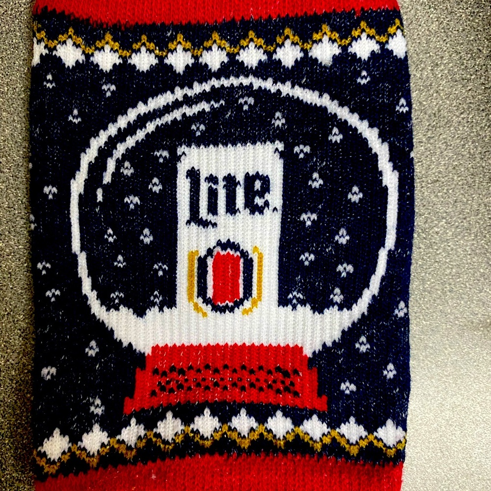 Fun miller lite Christmas koozies!!